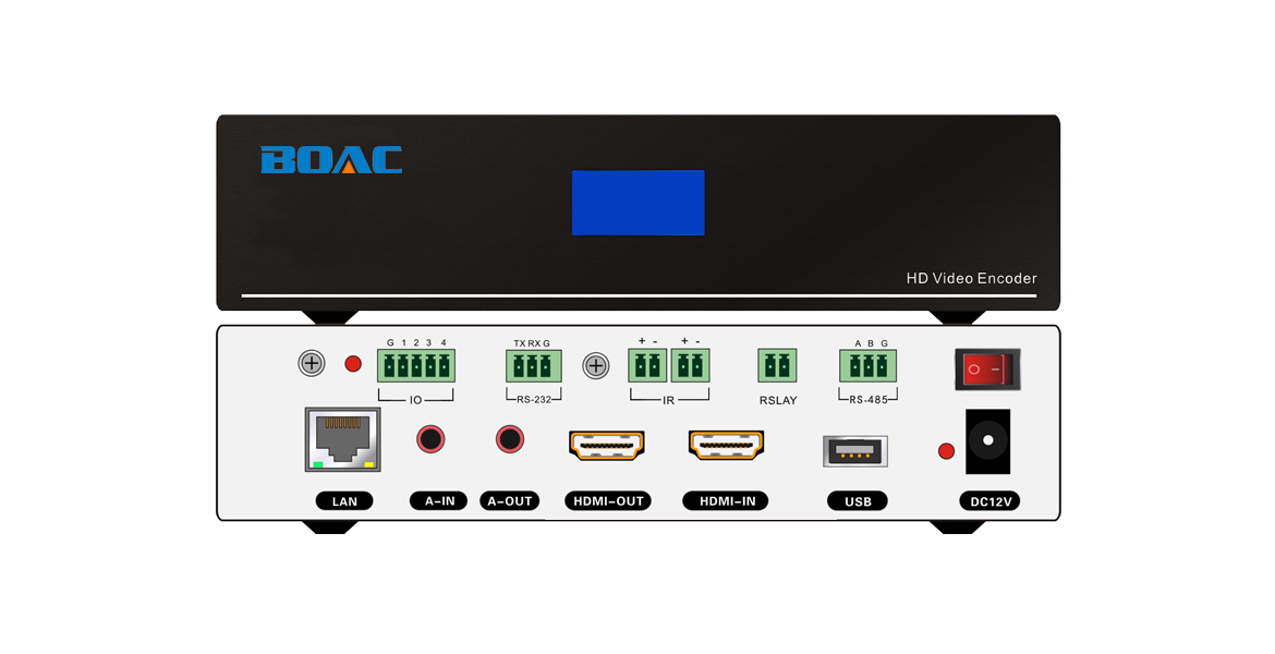 2K分布式帶中控HDMI輸入節點