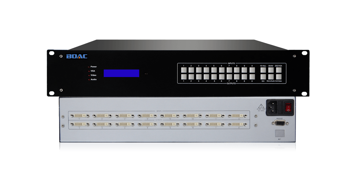 8路DVI高清矩陣切換器