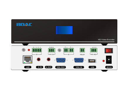 2K分布式帶中控VGA輸入節點